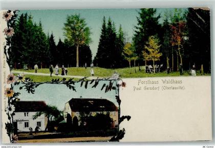 02829 O8901 Gersdorf b Görlitz, Neiße Gebrauchsspuren Forsthaus Waldhaus... - 13182045