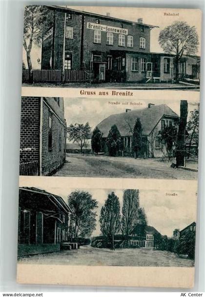 03249 O7981 Brenitz b Sonnewalde 1928 - Bahnhof Brenitz-Sonnewalde Dorfs... - 13665157