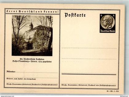 06556 O4730 Roßleben Ganzsache Ev. Klosterschule - 38207636