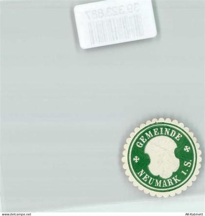 08496 O9801 Neumark , Sachs Siegelmarke Gemeinde Neumark i. S. - 39323887