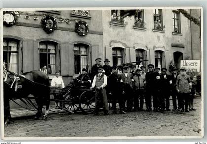 09337 O9270 Hohenstein-Ernstthal Privatfoto AK Unsere Braven Kutsche Ort... - 13619291