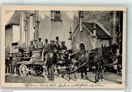 09419 O9377 Thum 1917 Foto AK St. Annenkirche Fuhrwerk Glockenenteignung... - 13625742