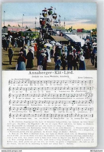 09456 O9300 Annaberg-Buchholz - Lieder-Karte - 51147618