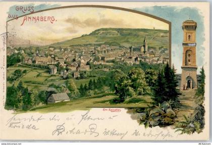 09456 O9300 Annaberg-Buchholz Lithographie / Künstlerkarte 1901 - 51535116