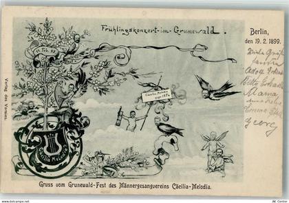10115 W1000 Grunewald 1899 - Grunewald-Fest des Männergesangvereins Cäci... - 13642899