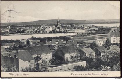 14542 O1512 Werder 1915 - Werder a.d. Havel, Panorama,P. Sommer - 20052357