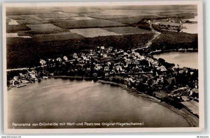 15537 O1252 Grünheide , Mark - Fliegeraufnahme Werlsee Peetzsee - 52095873