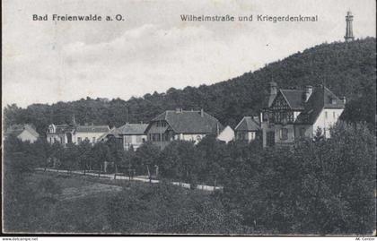 16259 O1310 Bad Freienwalde 1927 - Bad Freienwalde: Wilhelmstraße und Kr... - 20021180