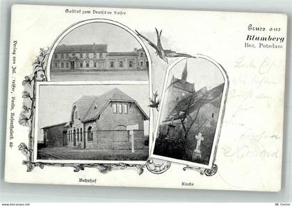 16356 O1291 Blumberg b Werneuchen 1900 - Gasthaus zum Deutschen Kaiser B... - 13664599