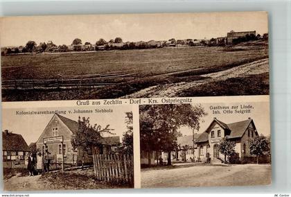 16818 O1950 Dorf Zechlin - Gasthaus zur Linde Kolonialwaren Siebholz - 13662856