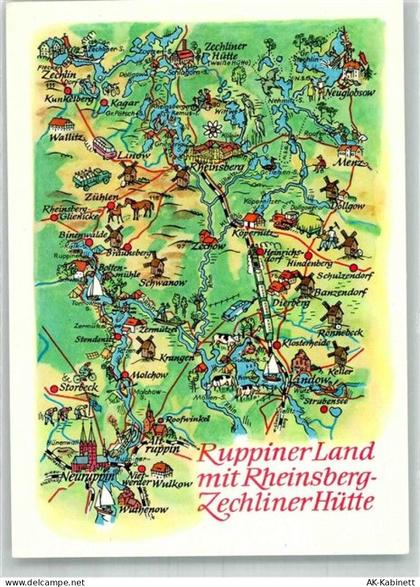16818 O1950 Zechlinerhütte Künstlerkarte Ruppiner Land Rheinsberg Zechli... - 38208823