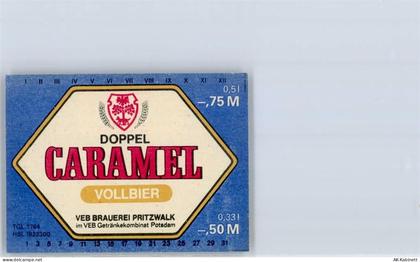 16928 O1920 Pritzwalk - Doppel Caramel Vollbier VEB Brauerei Pritzwalk... - 51292293