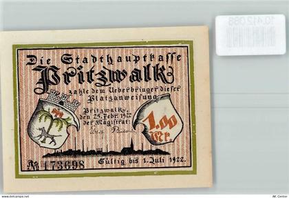 16928 O1920 Pritzwalk - Notgeld Scharfrichter - 10412088