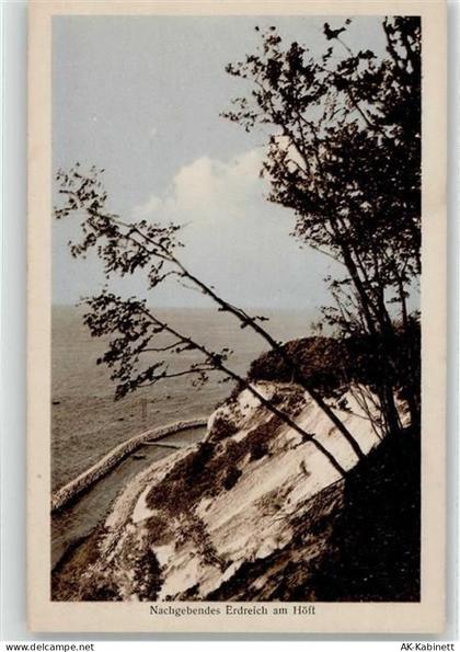 18586 O2345 Göhren , Rügen - Nachgebendes Erdreich am Höft - 52126218