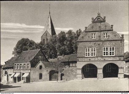 19205 O2730 Gadebusch um 1950/60 - Gadebusch, Markt, Rathaus, Kirche AKU... - 20023603
