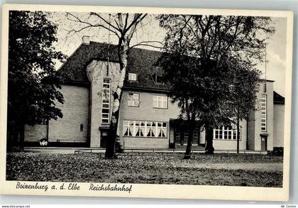19258 O2830 Boizenburg Foto AK Reichsbahnhof - 13536149