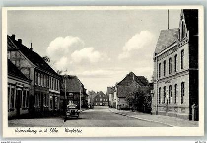 19258 O2830 Boizenburg - Markttor Emailleschild - 13909689