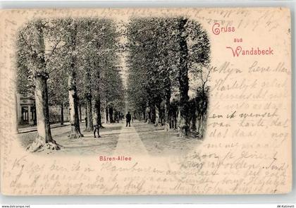 20095 W2000 Wandsbek 1899 - Bärenallee - 52124070
