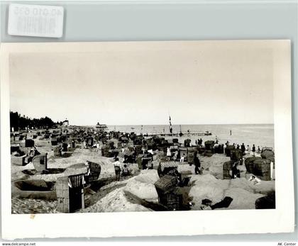 23743 W2433 Grömitz FOTO KEINE AK Strand Strandkörbe - 40010635