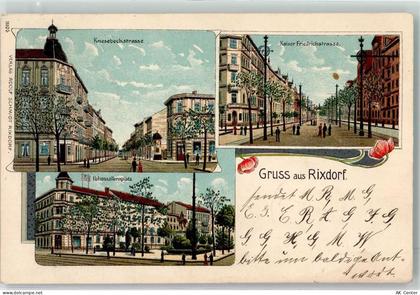 24306 W2320 Rixdorf 1905 Lithographie Knesebeckstraße Kaiser Friedrichst... - 13620062