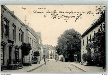 32791 W4937 Lage , Lippe 1913 Foto AK Unten-Lage - 13505123
