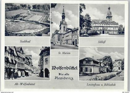 38300 W3340 Wolfenbüttel - Stadtbad Alt-Wolfenbüttel St. Marien Schloß L... - 11007756