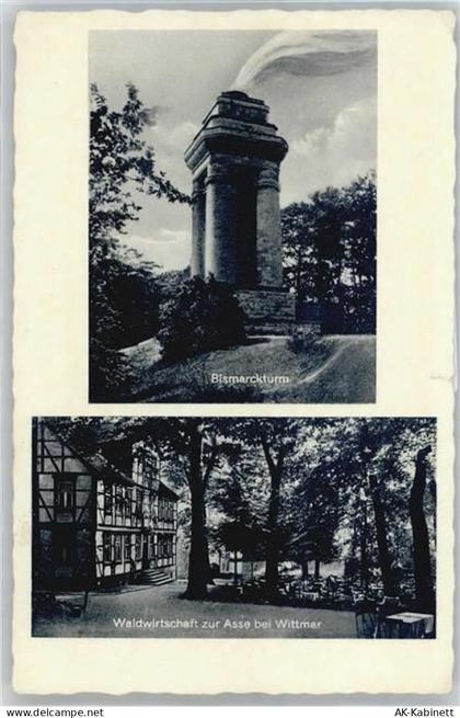 38329 W3341 Wittmar - Bismarckturm, Waldwirtschaft Zur Asse - 51100325