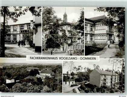 39175 O3104 Gommern - Fachkrankenhaus Vogelsang Rückseite mit Abschürfun... - 10252088