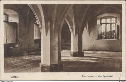 39261 O3400 Zerbst 1927 - Zerbst, Franzisceum, alter Speisesaal, Lehrans... - 20057211