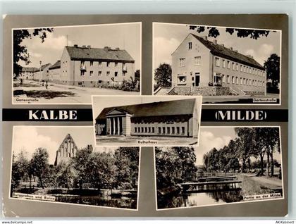 39624 O3590 Kalbe Milde - Gartenstraße Burggraben und Ruine Kulturhaus... - 39207936