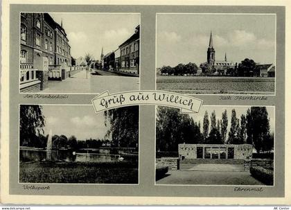 47877 W4156 Willich - Am Krankenhaus Kath. Pfarrkirche Volkspark Ehrenma... - 11076227