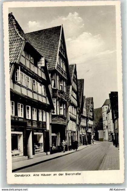 49074 W4500 Osnabrück - Bierstraße Alte Fachwerkhäuser - 39388985