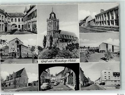 52525 W5138 Heinsberg , Rheinl - Torbogen Kreisberufsschule Kreisgymnasi... - 10262879