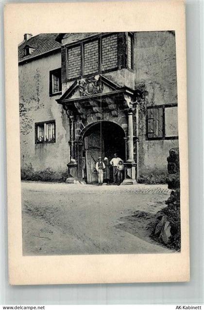56283 W5401 Alken , Mosel - Renaissance-Tor im Schloss Alken - 38196922