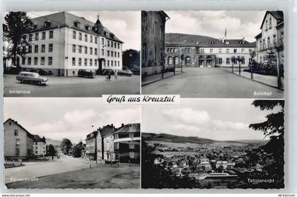 57223 W5910 Kreuztal , Westf - Amtshaus, Bahnhof, Kaiserstraße - 51070966