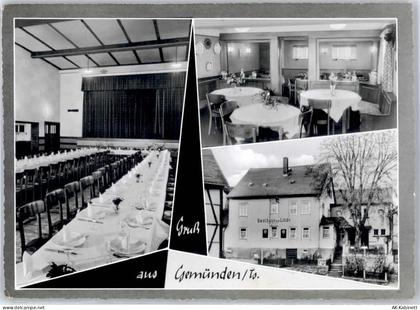 61276 W6395 Gemünden , Kr Usingen, Taunus Gebrauchsspuren Gasthof, Pensi... - 51096026