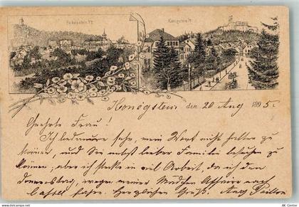 61462 W6240 Königstein im Taunus 1895 Lithographie Vorläufer Druck um 18... - 13671689