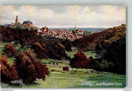 61476 W6242 Kronberg im Taunus Künstlerkarte mit Burg Kronberg Wiedemann... - 39840188
