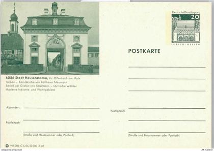 63150 W6056 Heusenstamm - Tor Straße Auto - 50432690