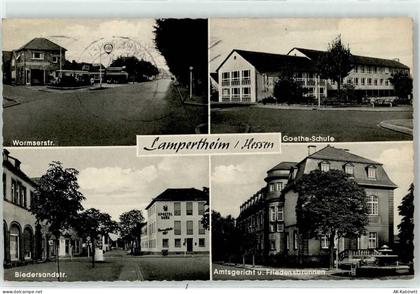 68623 W6840 Lampertheim , Hess - Justizgebäude Wormserstraße Biedersands... - 51703464