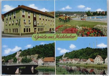 75417 W7130 Mühlacker - Schwimmbad Hotel Gasthof Scharfes Eck - 50583538