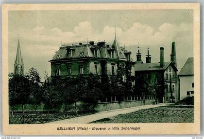76726 W6729 Bellheim 1910 - Brauerei Sibernagel Villa Silbernagel - 13662220