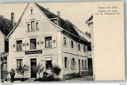 77815 W7580 Bühl , Baden Foto AK Gasthaus zum Engel - 13571349