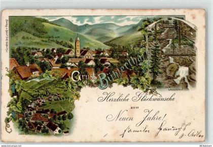 77830 W7582 Bühlertal 1898 - Gertelbach Wasserfälle - 52054598