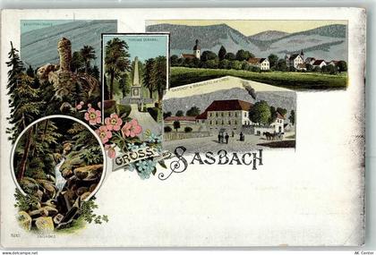 77880 W7591 Sasbach b Achern, Baden Gebrauchsspuren Brigittenschloss Gai... - 13613326