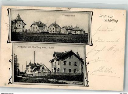 82166 W8032 Gräfelfing - Villenkolonie Dorfstraße Handlung Koch - 13633103