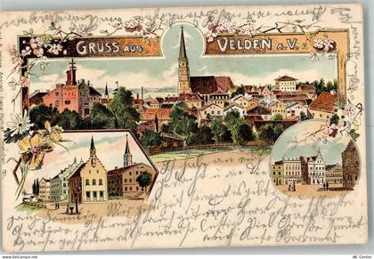 84149 W8319 Velden , Vils 1901 Lithographie - 13644506