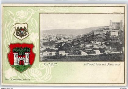 85072 W8078 Eichstätt , Bay - Wappen , Prägedruck - 51063316