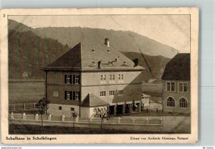 89601 W7933 Schelklingen 1911 - Schulhaus - 13273714
