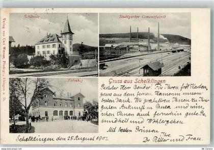 89601 W7933 Schelklingen - Bahnhof Schlössle Stuttgarter Zementfabrik - 13615137